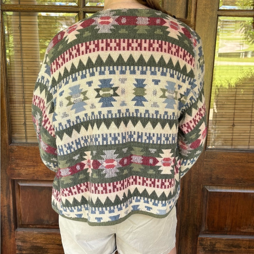 Patterned Women's Jacket - Picture 3 of 3